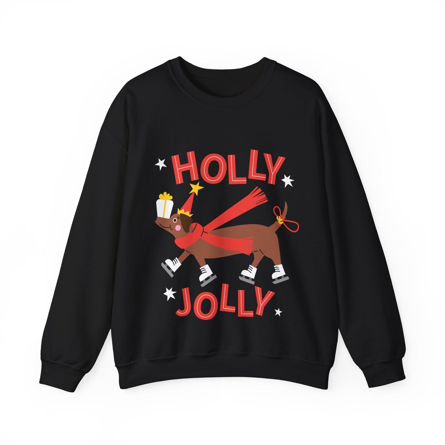 Holly Jolly Unisex Heavy Blend™ Crewneck Sweatshirt