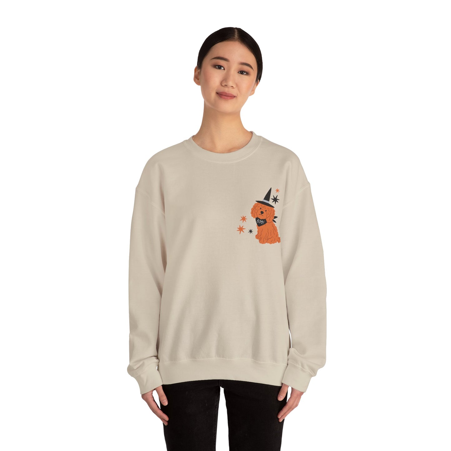 Boo Dog Unisex Heavy Blend™ Crewneck Sweatshirt