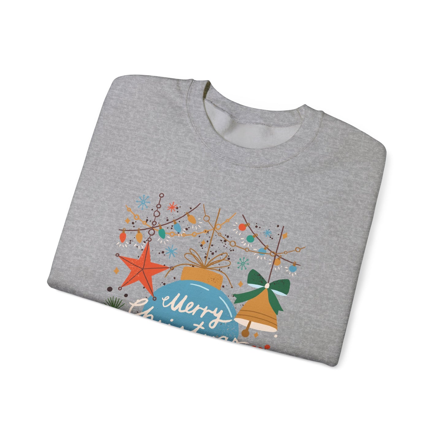 Merry Christmas & happy new year  Unisex Heavy Blend™ Crewneck Sweatshirt