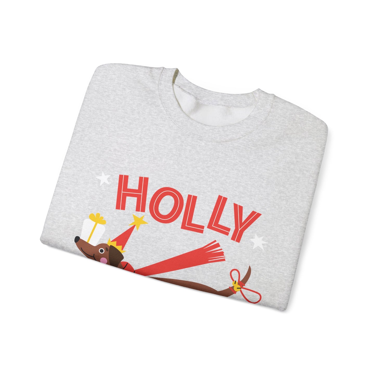 Holly Jolly Unisex Heavy Blend™ Crewneck Sweatshirt