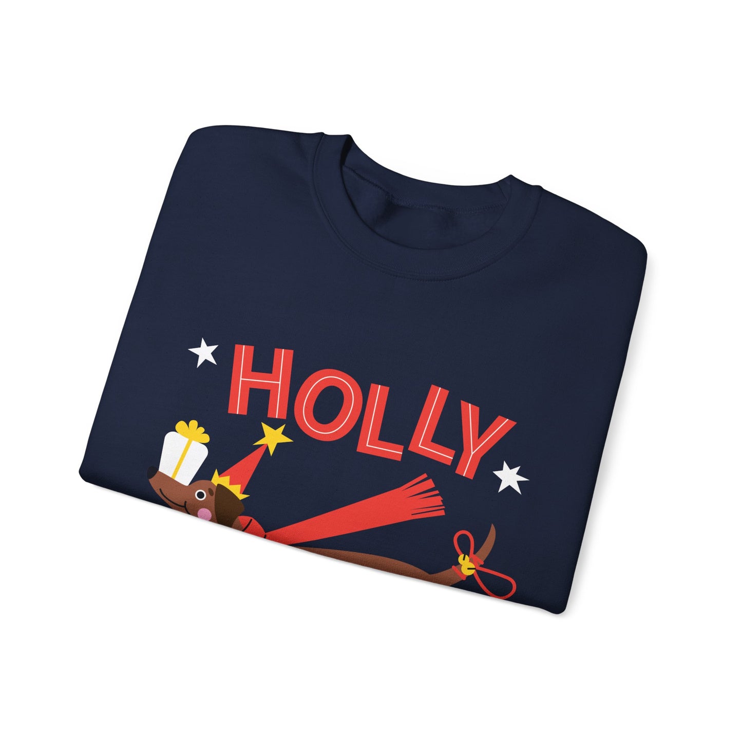 Holly Jolly Unisex Heavy Blend™ Crewneck Sweatshirt