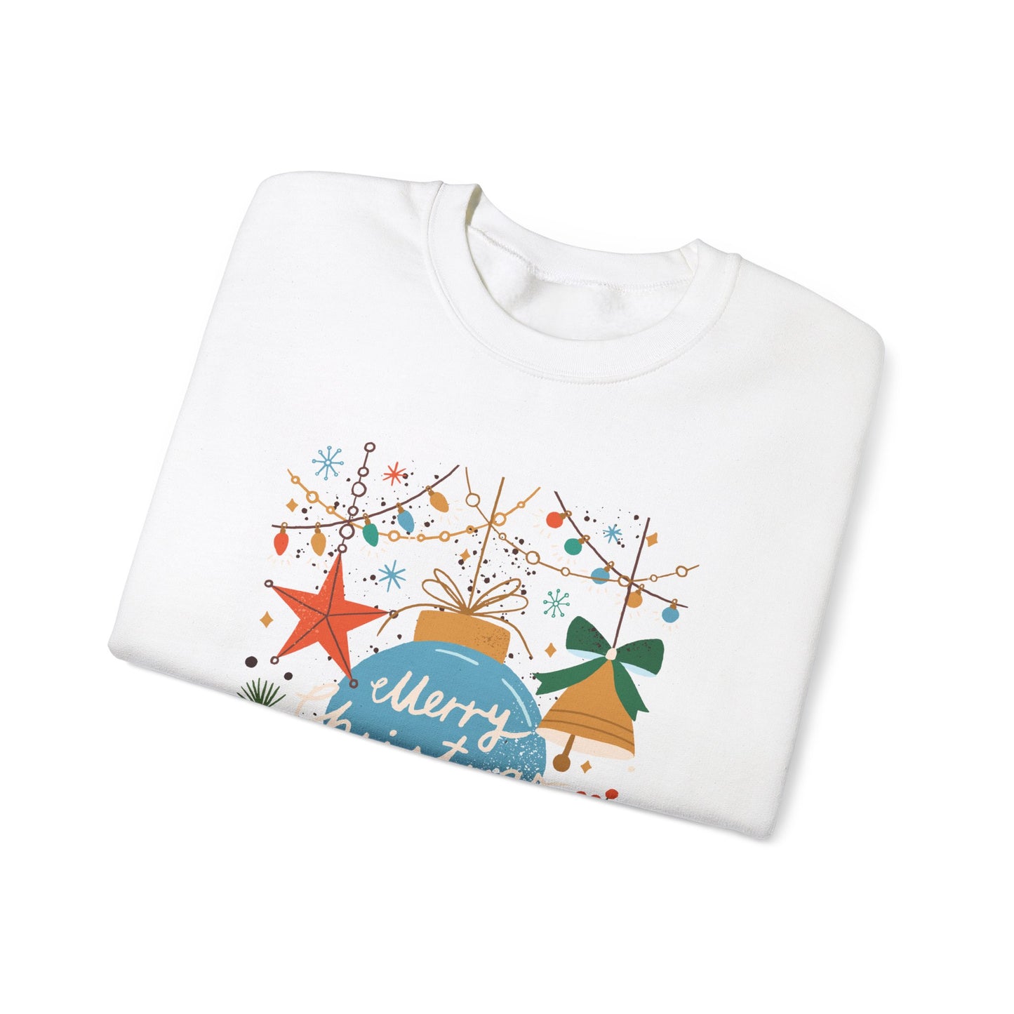 Merry Christmas & happy new year  Unisex Heavy Blend™ Crewneck Sweatshirt