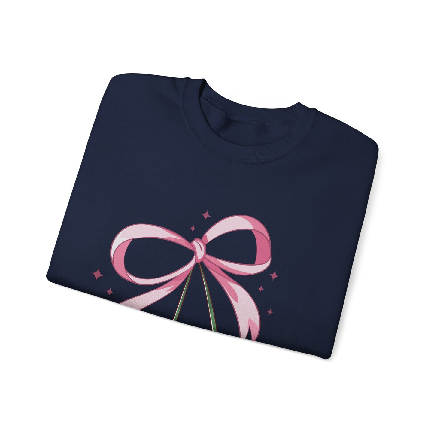 Cute Cherry Bow Unisex Heavy Blend™ Crewneck Sweatshirt