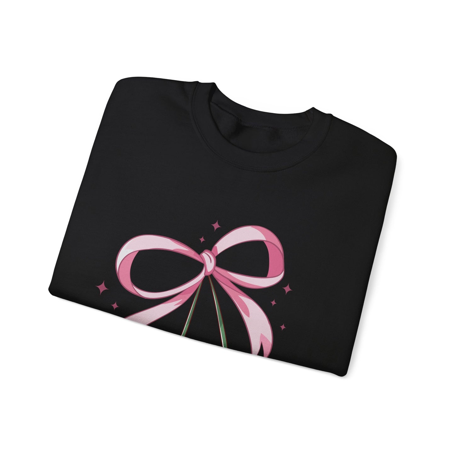 Cute Cherry Bow Unisex Heavy Blend™ Crewneck Sweatshirt