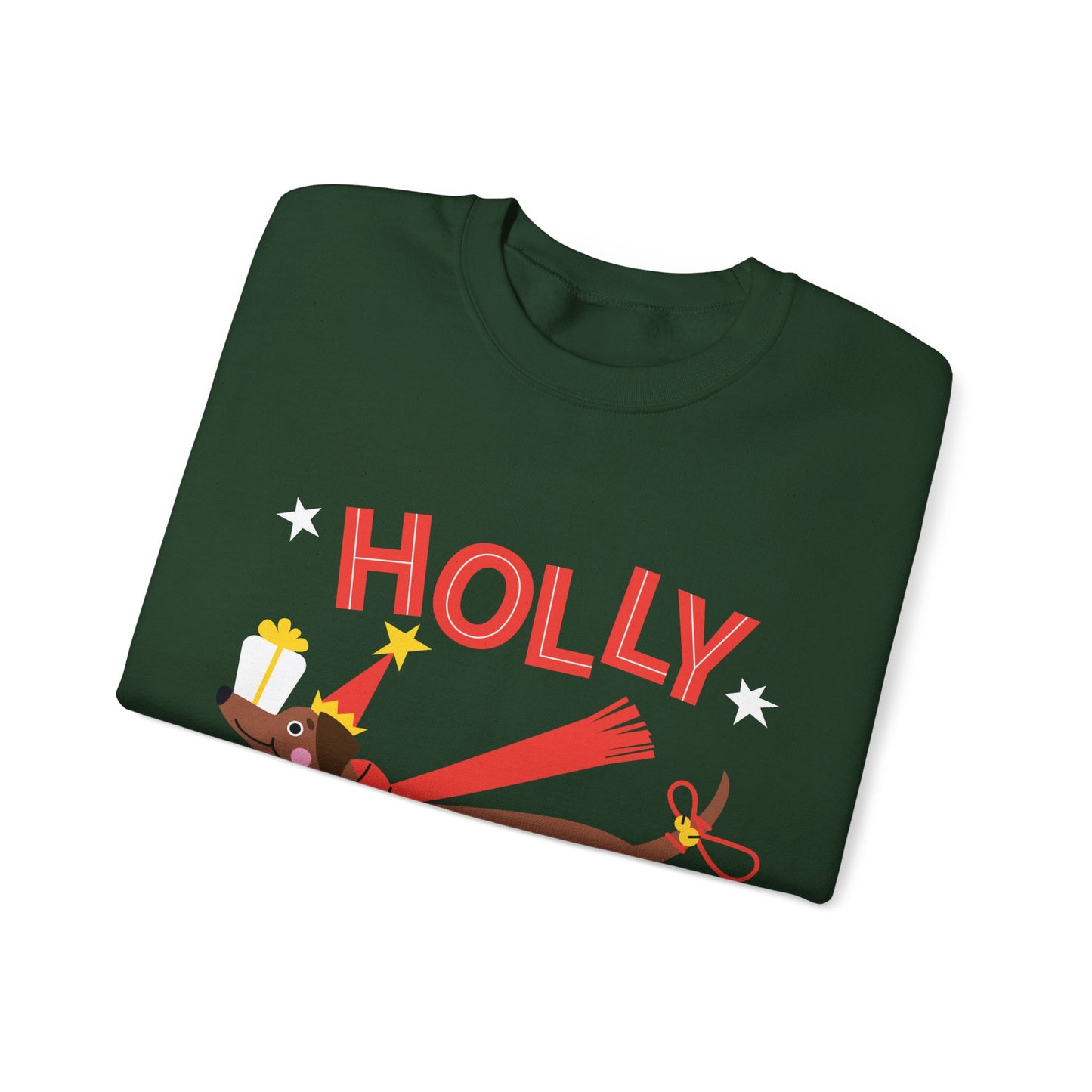 Holly Jolly Unisex Heavy Blend™ Crewneck Sweatshirt