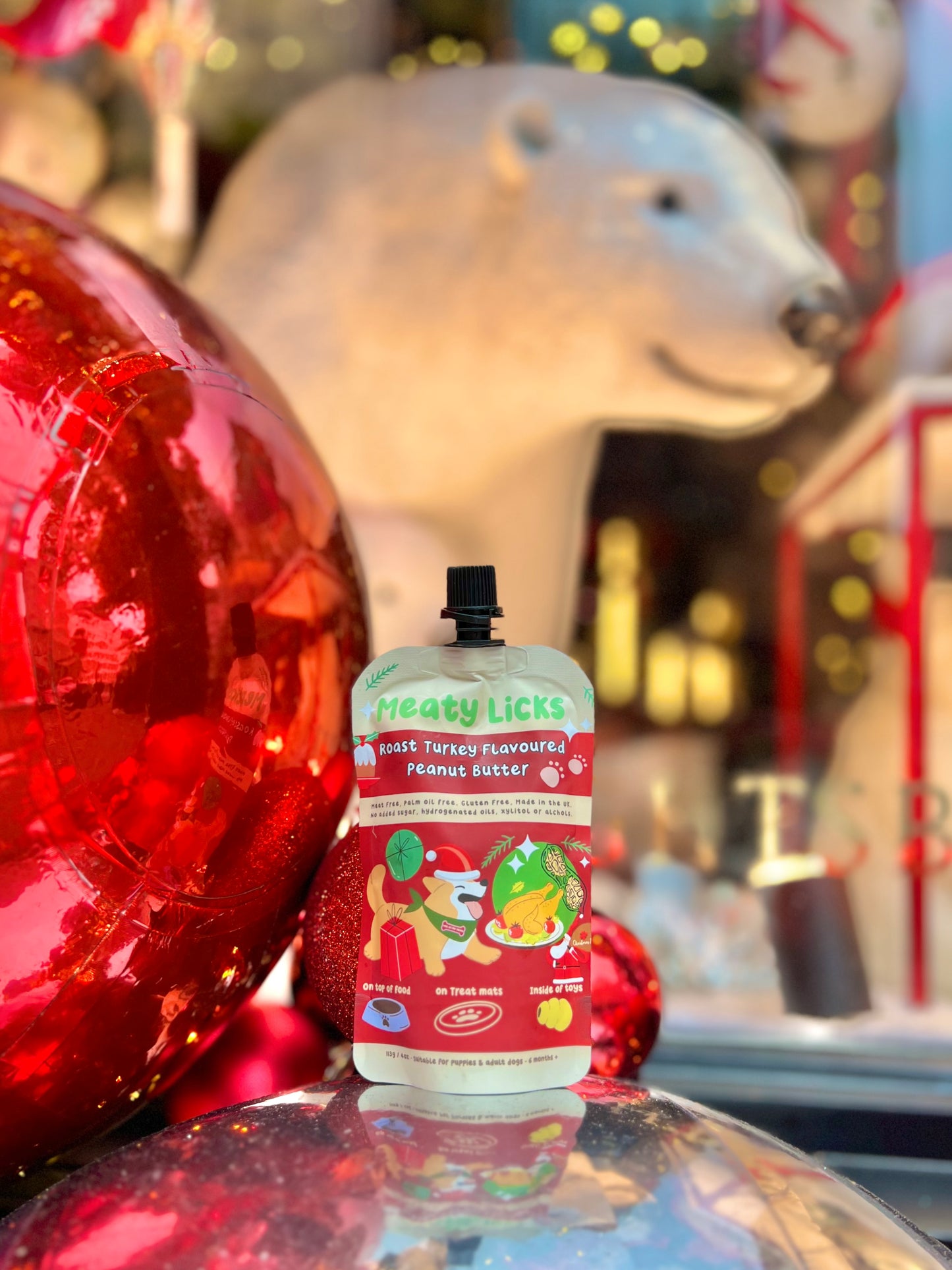 Meaty Licks Roast Turkey Christmas Special peanut butter 113g