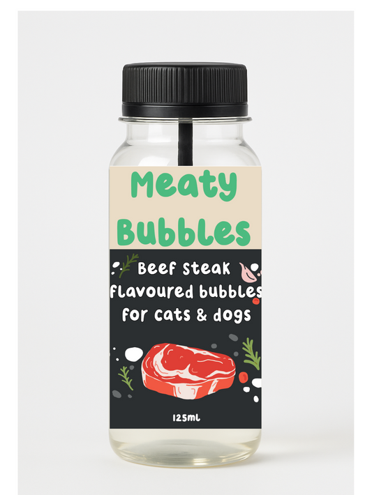 Meaty Bubbles Beef Steak 125ml
