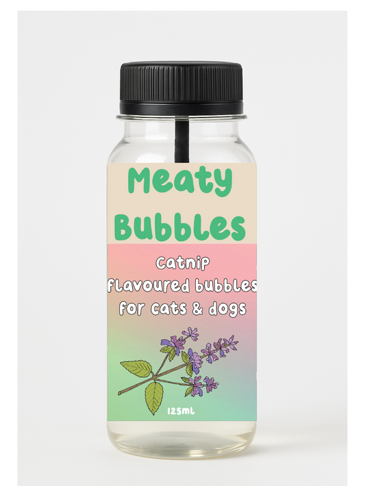 Meaty Bubbles Catnip 125ml