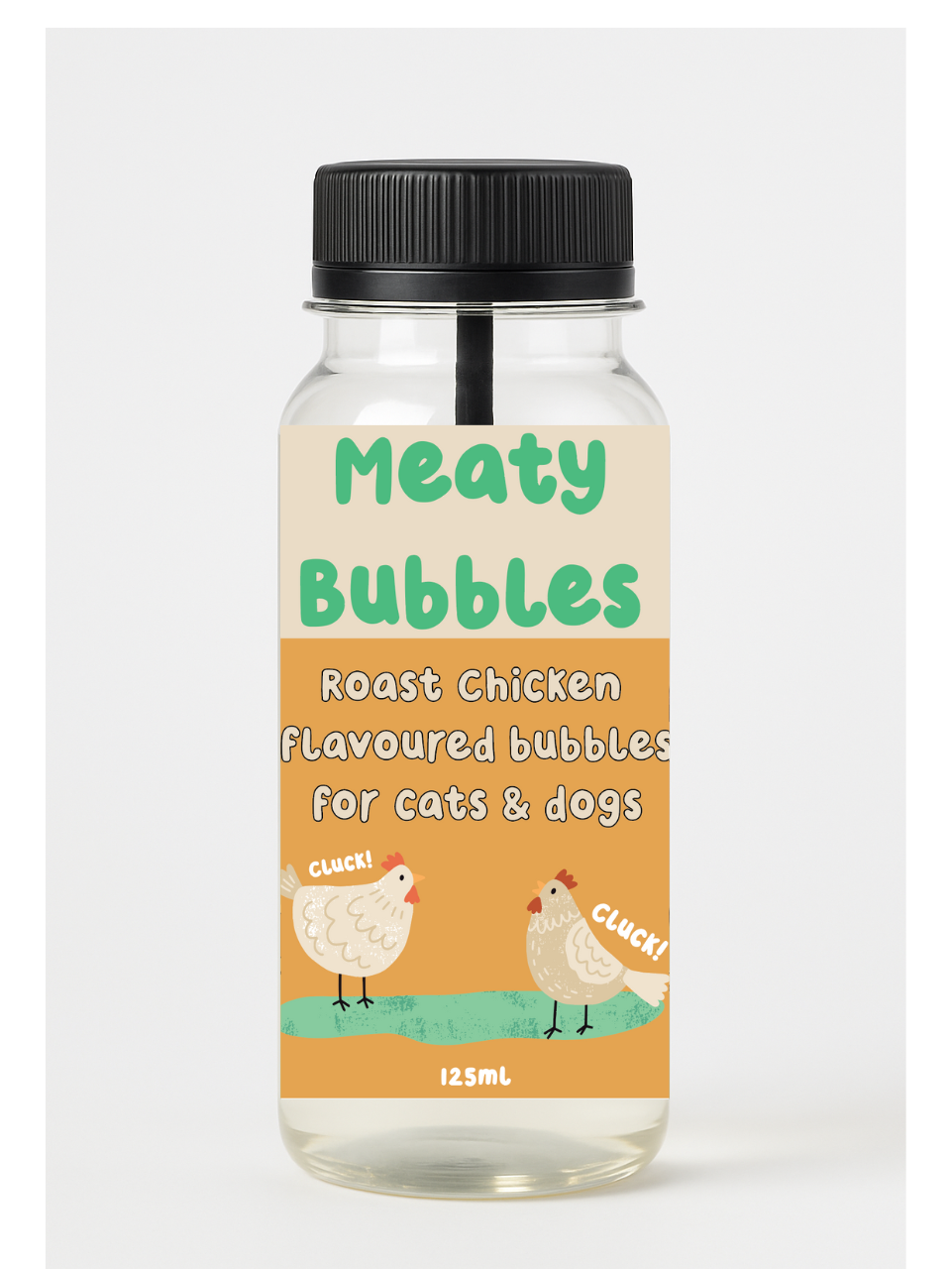 Meaty Bubbles Roast Chicken 125ml - preorder despatch beginning of September