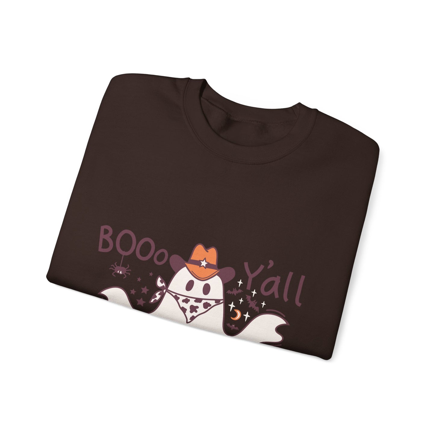 Booo Yall' Unisex Heavy Blend™ Crewneck Sweatshirt