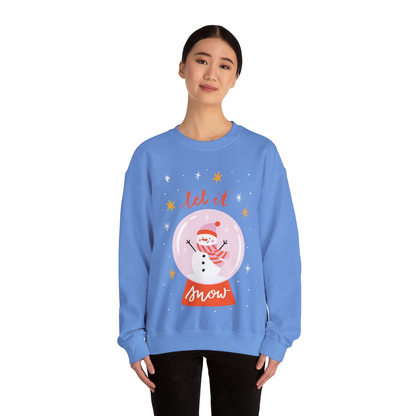 Let it snow  Unisex Heavy Blend™ Crewneck Sweatshirt