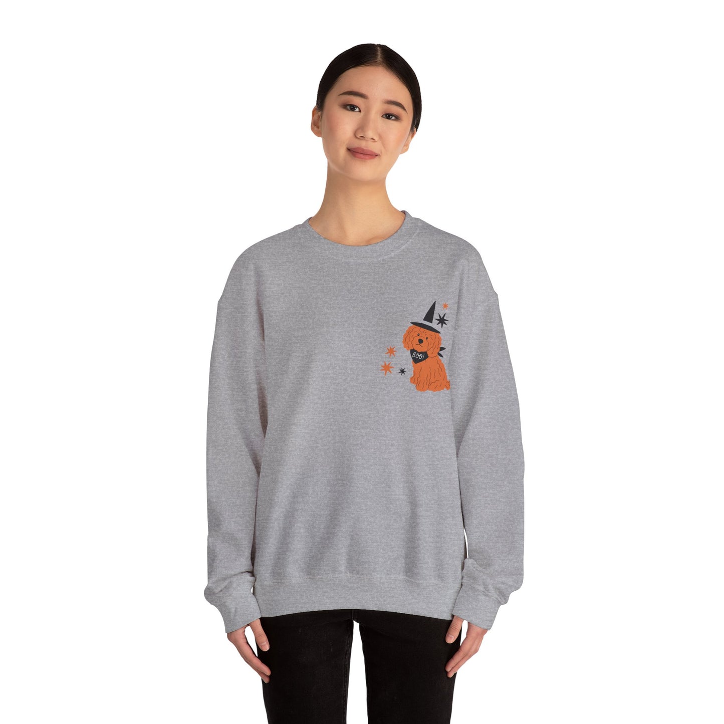 Boo Dog Unisex Heavy Blend™ Crewneck Sweatshirt