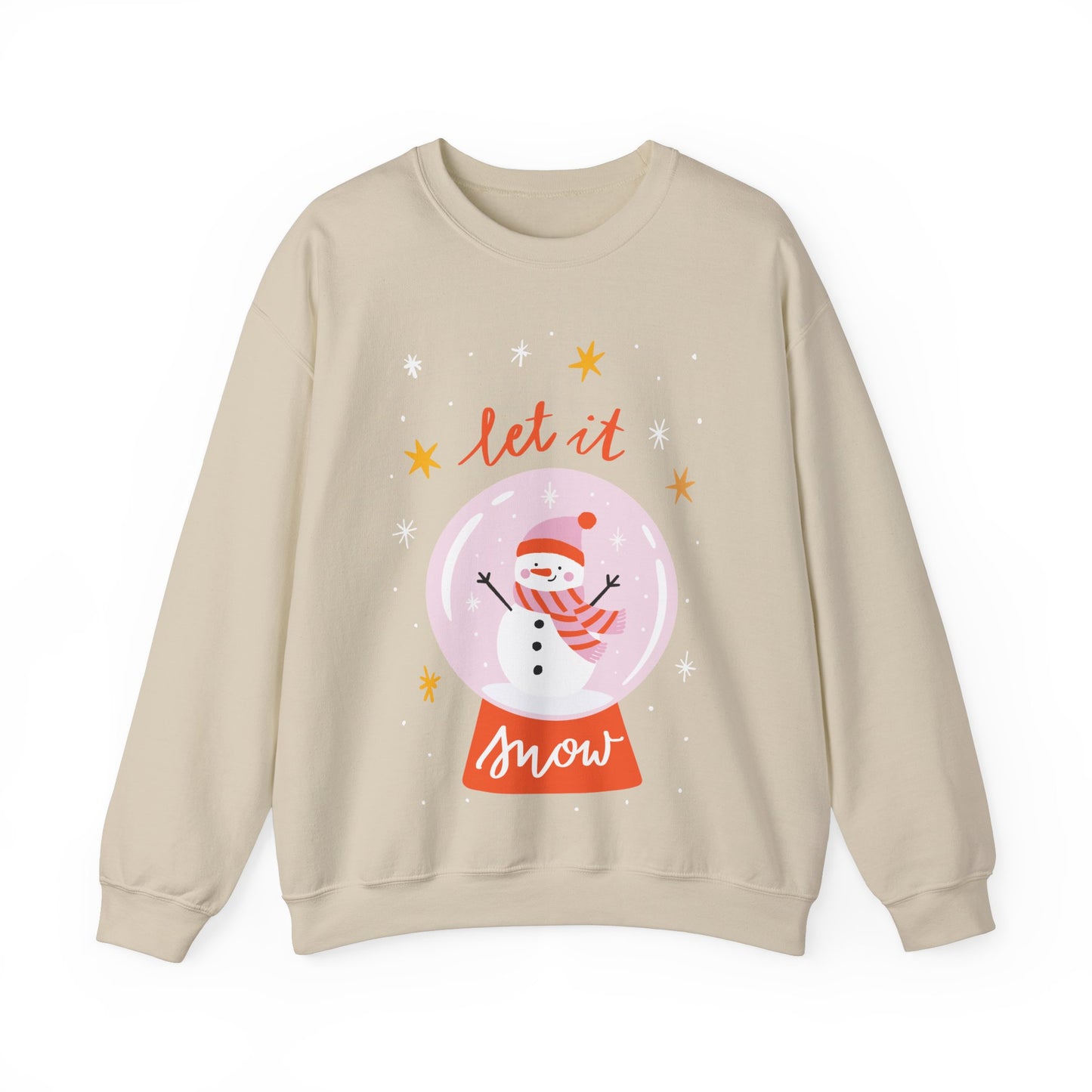 Let it snow  Unisex Heavy Blend™ Crewneck Sweatshirt