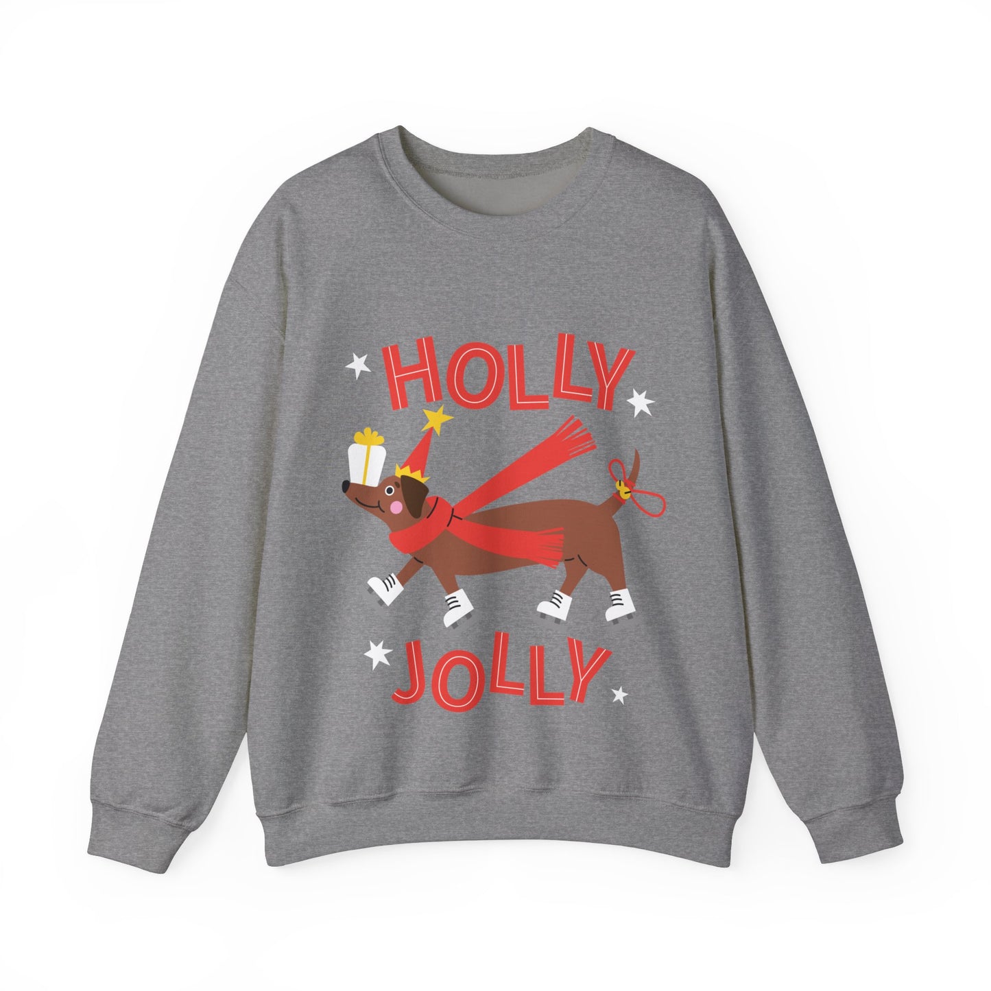 Holly Jolly Unisex Heavy Blend™ Crewneck Sweatshirt