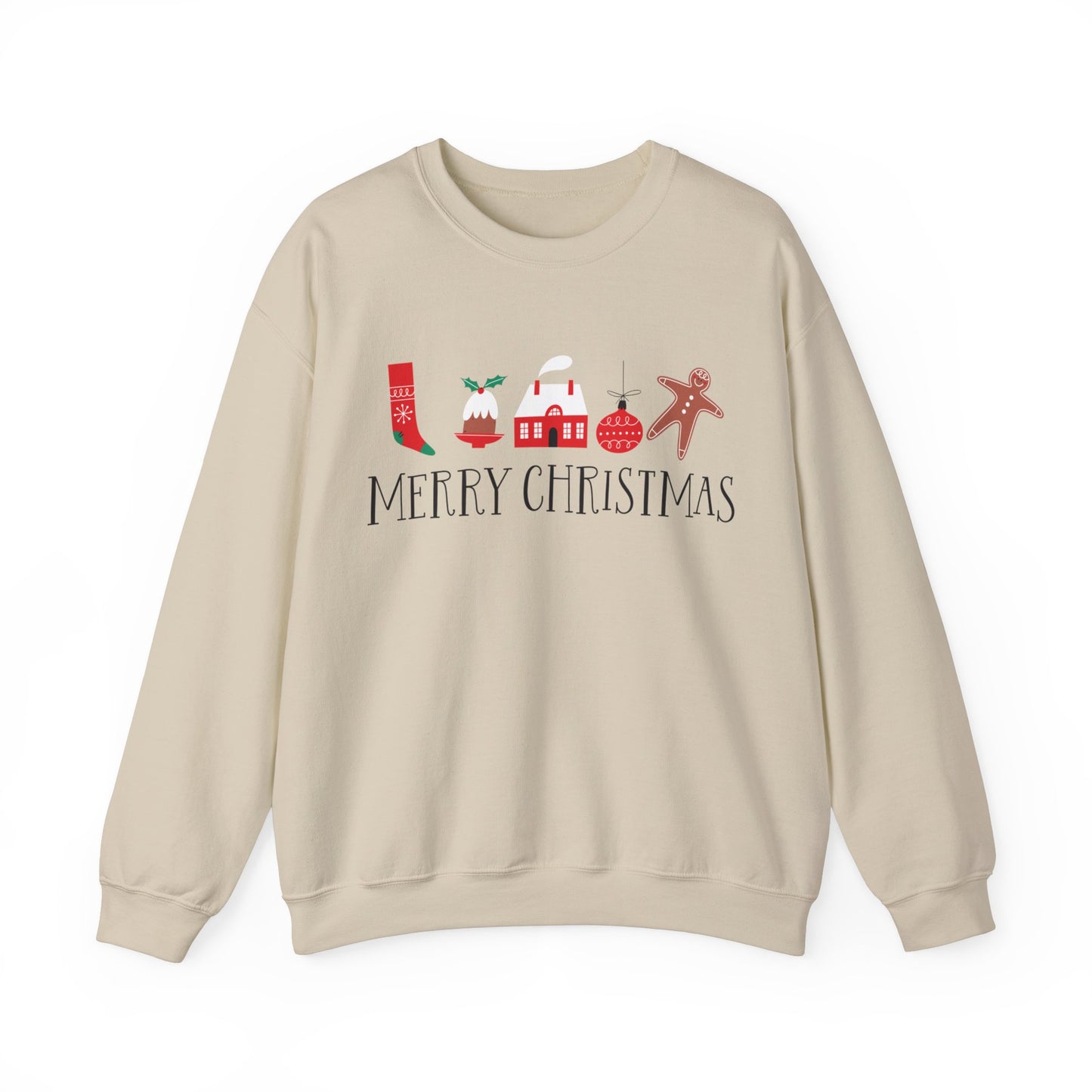 Merry Christmas Unisex Heavy Blend™ Crewneck Sweatshirt