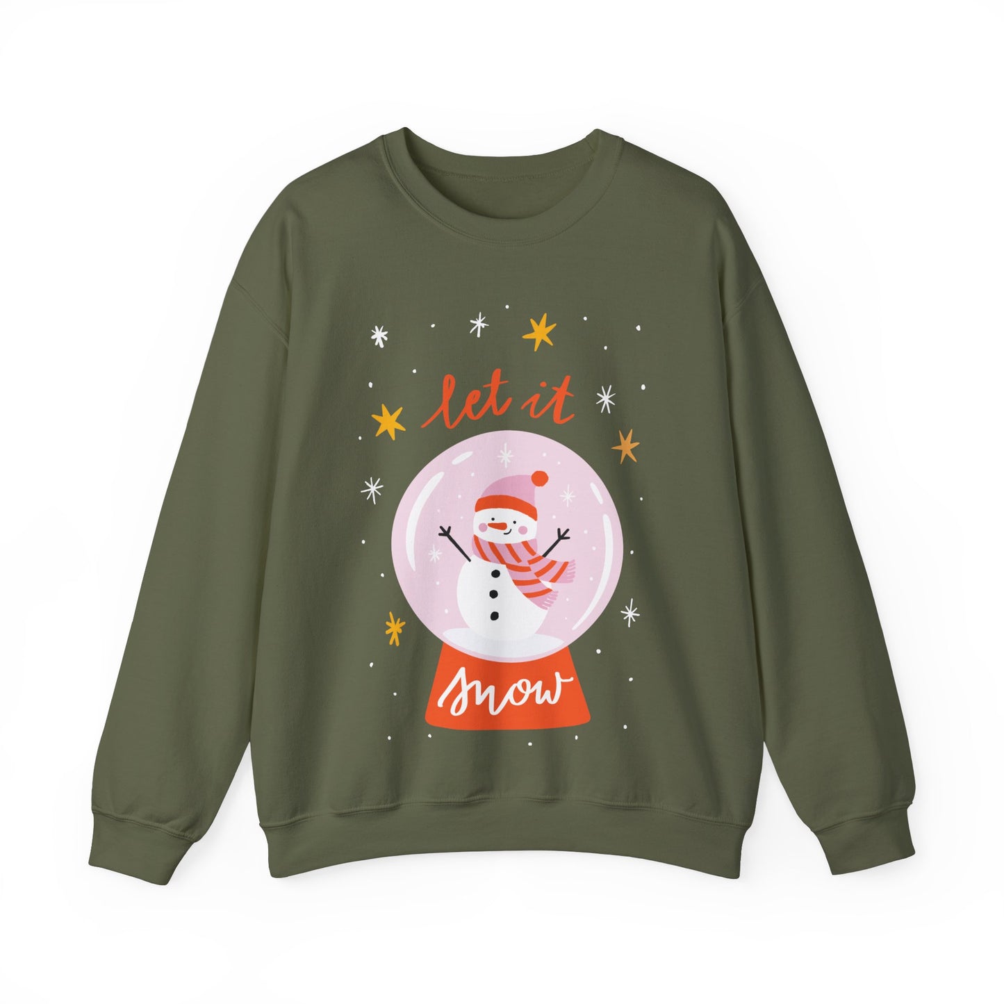 Let it snow  Unisex Heavy Blend™ Crewneck Sweatshirt