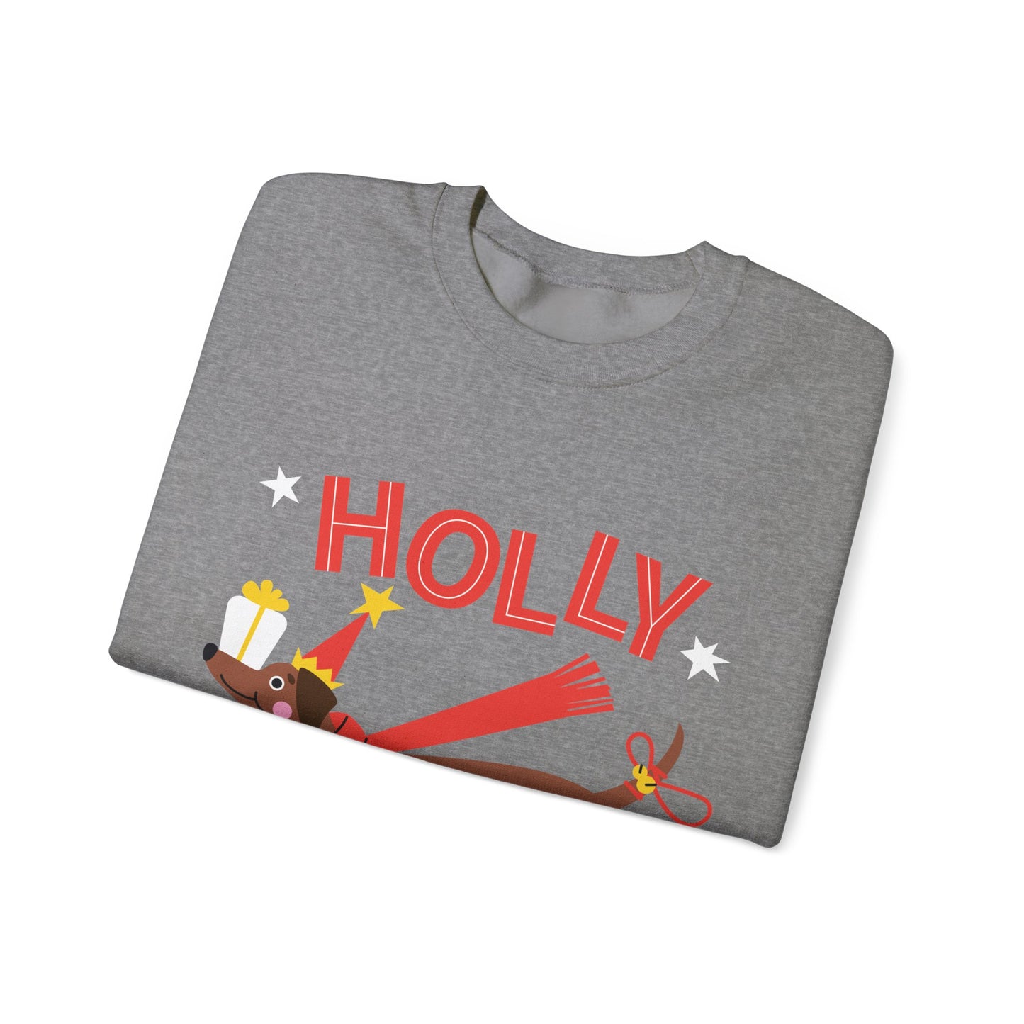 Holly Jolly Unisex Heavy Blend™ Crewneck Sweatshirt