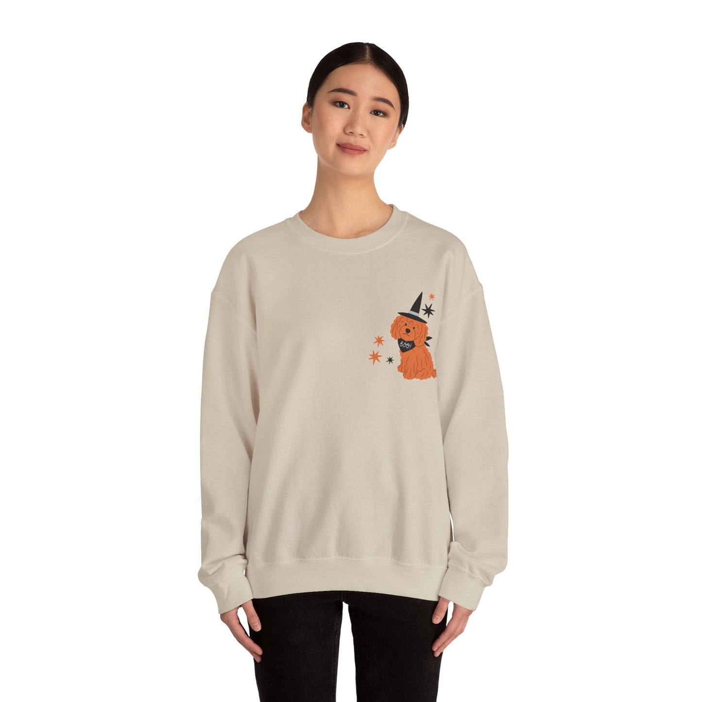 Boo Dog Unisex Heavy Blend™ Crewneck Sweatshirt