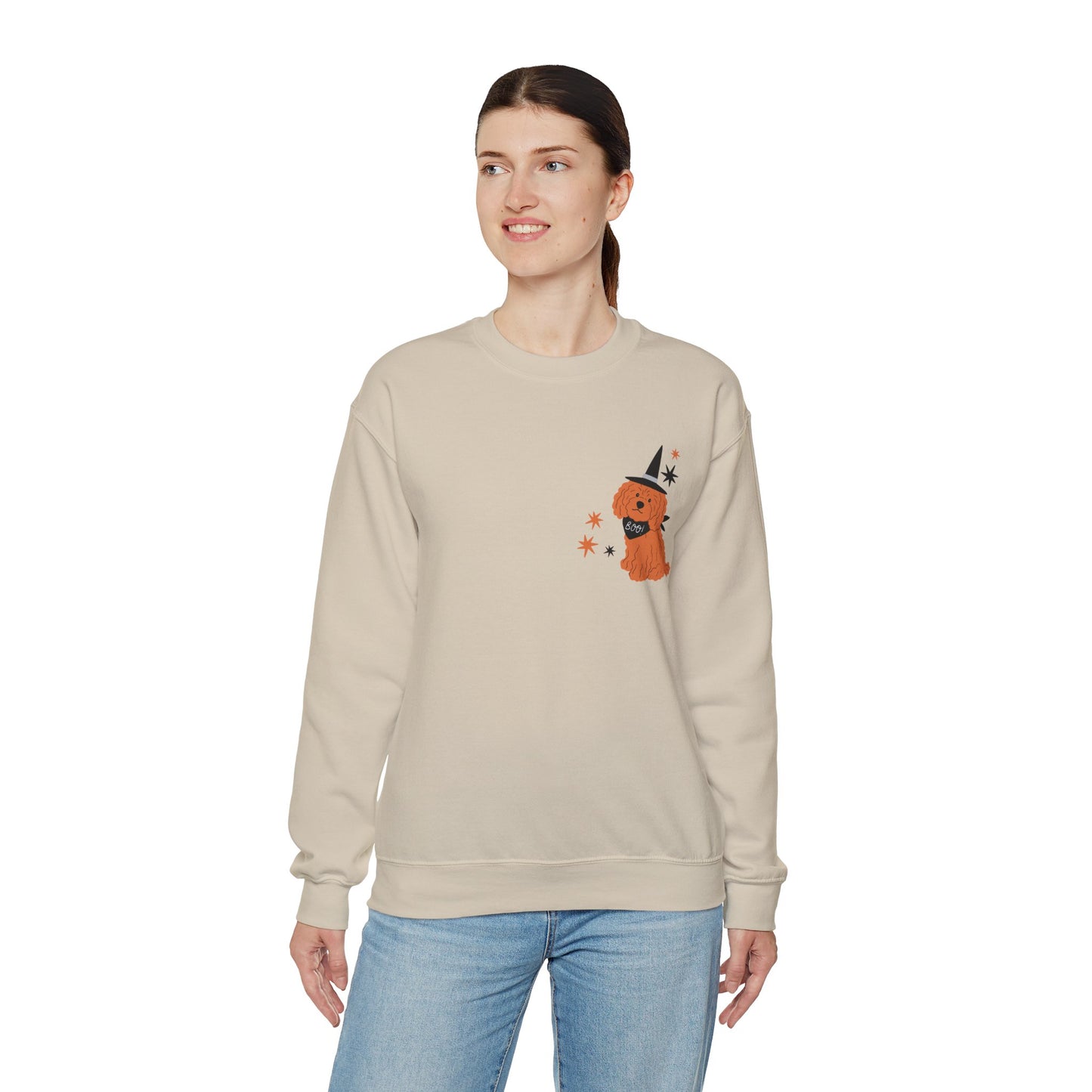 Boo Dog Unisex Heavy Blend™ Crewneck Sweatshirt