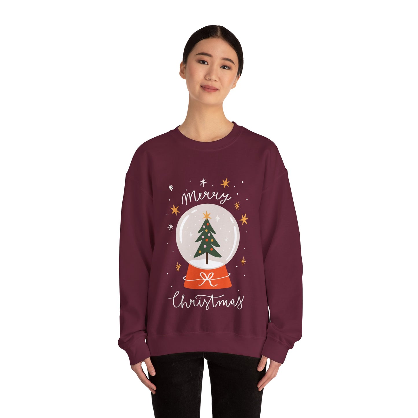 Merry Christmas Unisex Heavy Blend™ Crewneck Sweatshirt