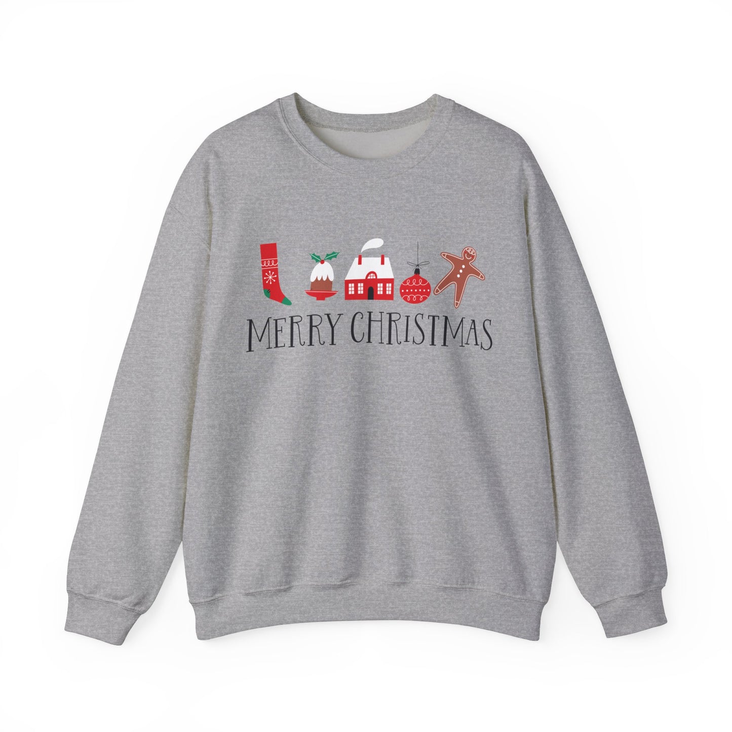 Merry Christmas Unisex Heavy Blend™ Crewneck Sweatshirt