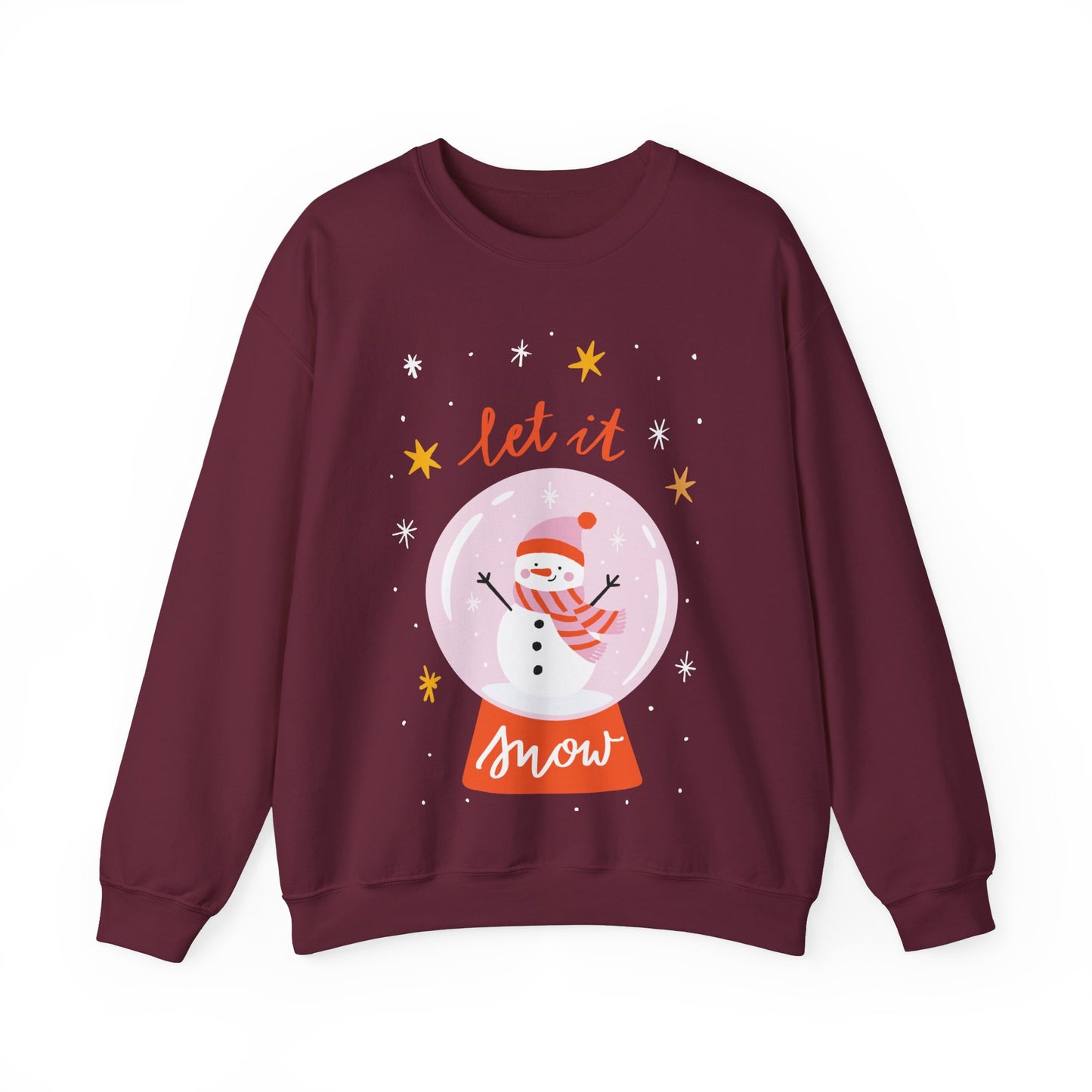 Let it snow  Unisex Heavy Blend™ Crewneck Sweatshirt