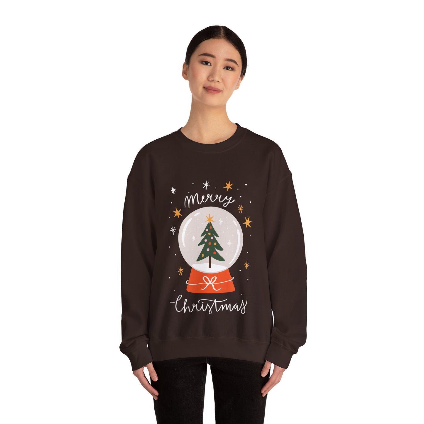 Merry Christmas Unisex Heavy Blend™ Crewneck Sweatshirt