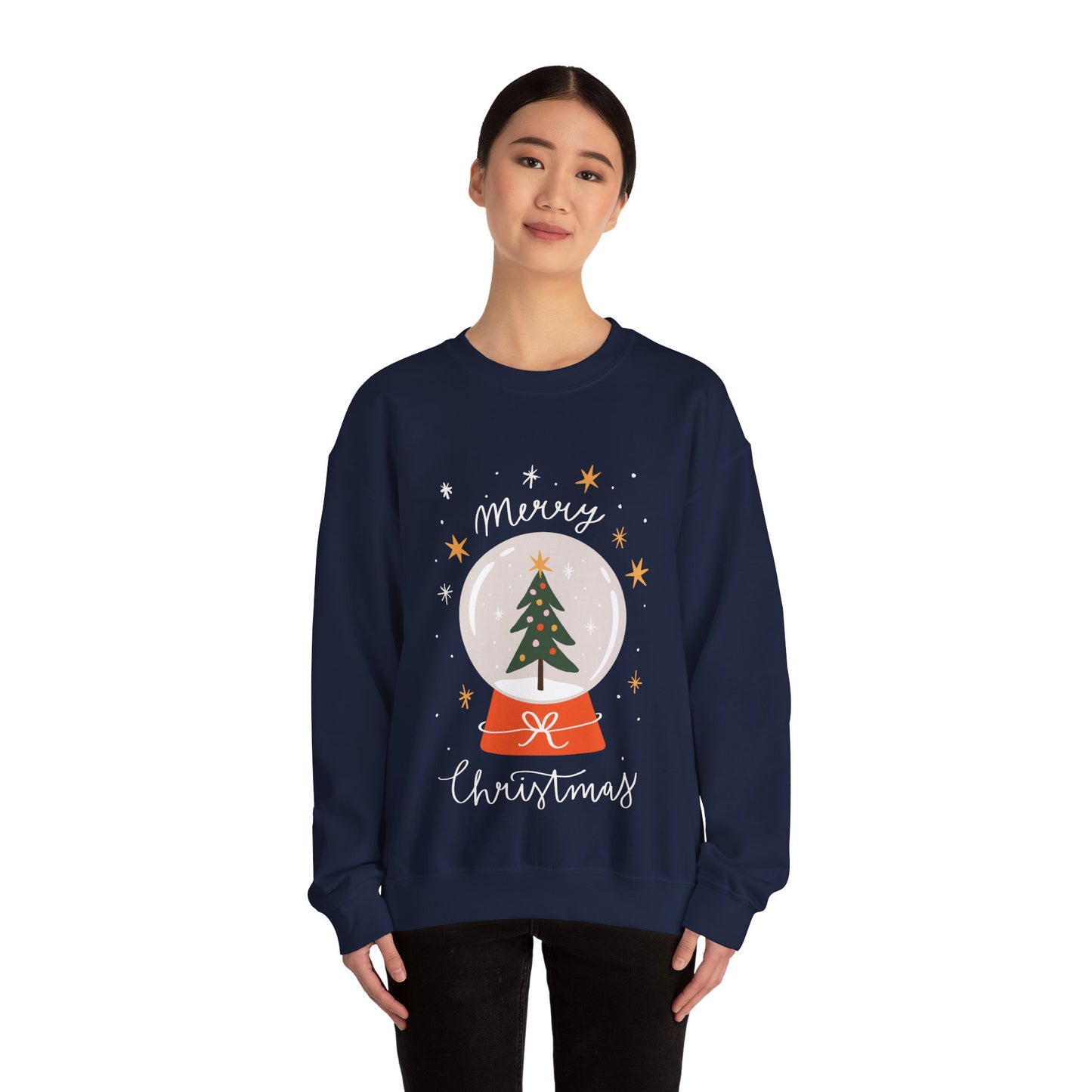 Merry Christmas Unisex Heavy Blend™ Crewneck Sweatshirt