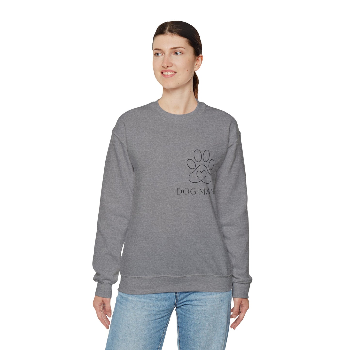 DOG MAMA Unisex Heavy Blend™ Crewneck Sweatshirt