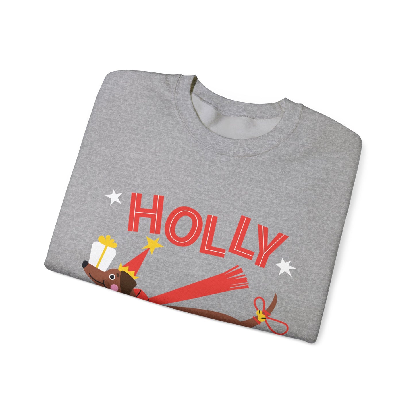 Holly Jolly Unisex Heavy Blend™ Crewneck Sweatshirt