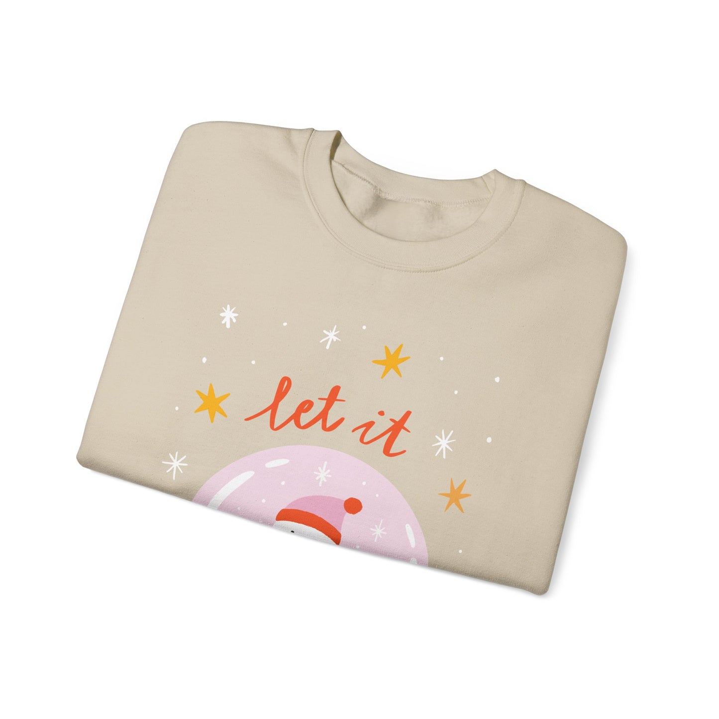 Let it snow  Unisex Heavy Blend™ Crewneck Sweatshirt