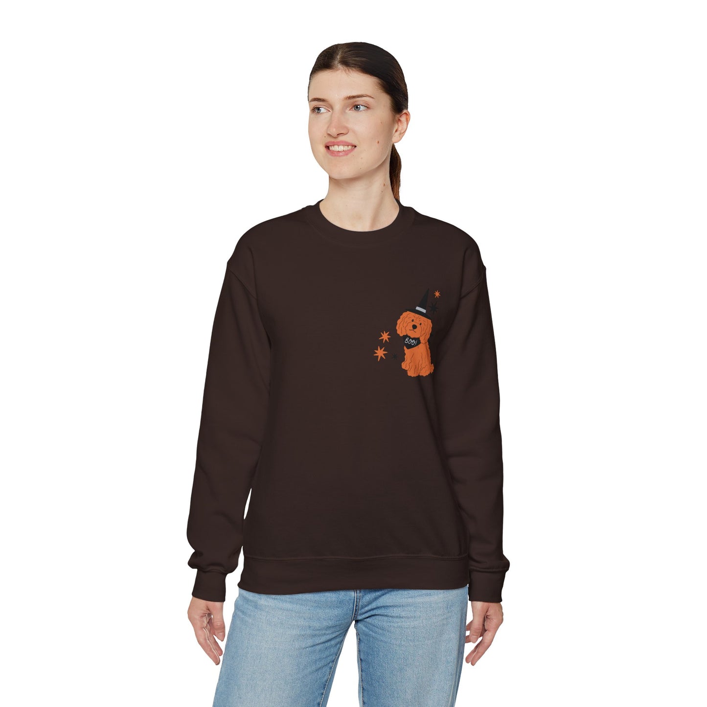 Boo Dog Unisex Heavy Blend™ Crewneck Sweatshirt