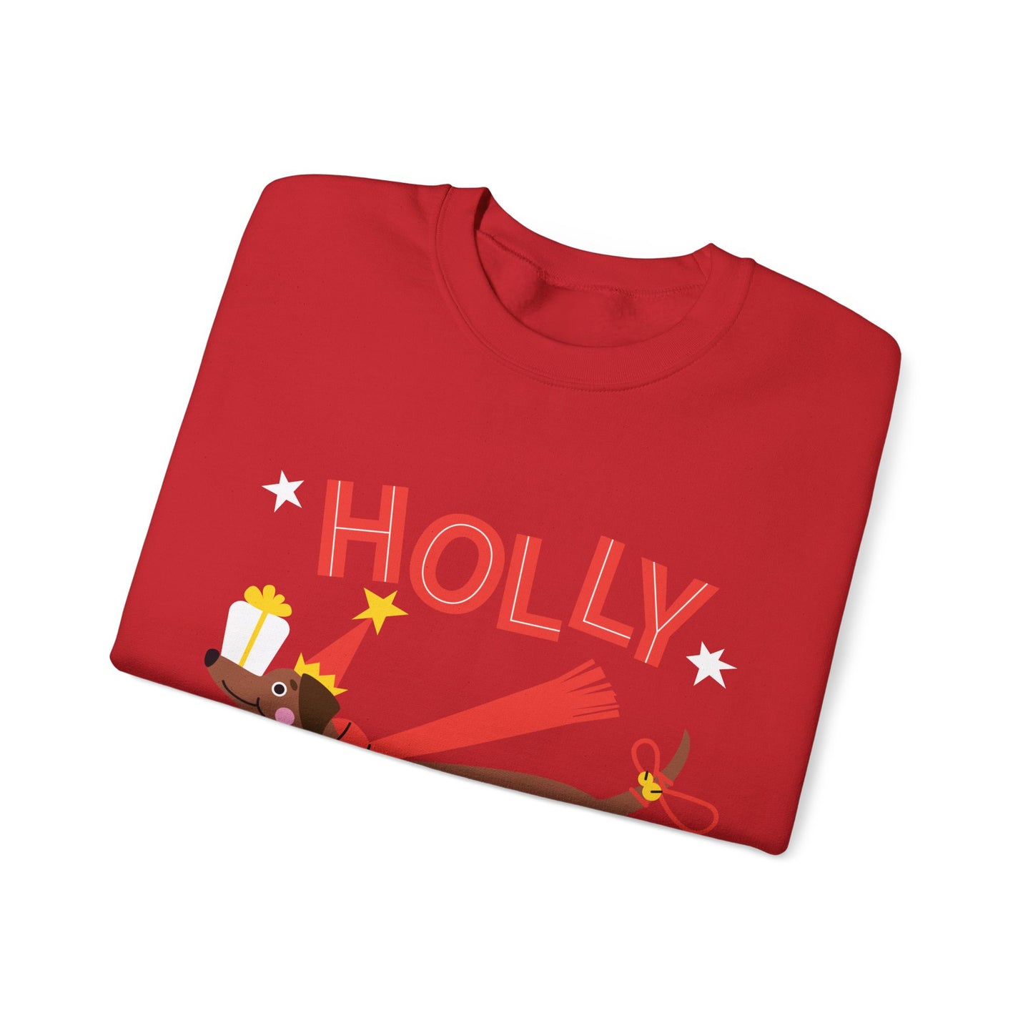 Holly Jolly Unisex Heavy Blend™ Crewneck Sweatshirt