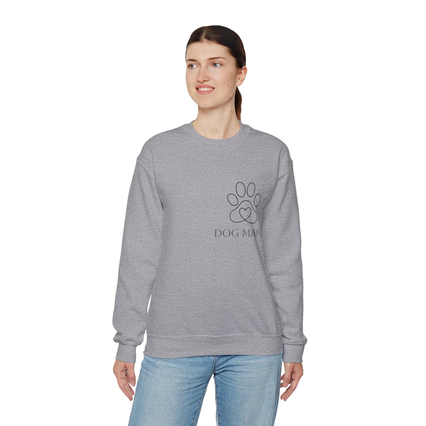 DOG MAMA Unisex Heavy Blend™ Crewneck Sweatshirt