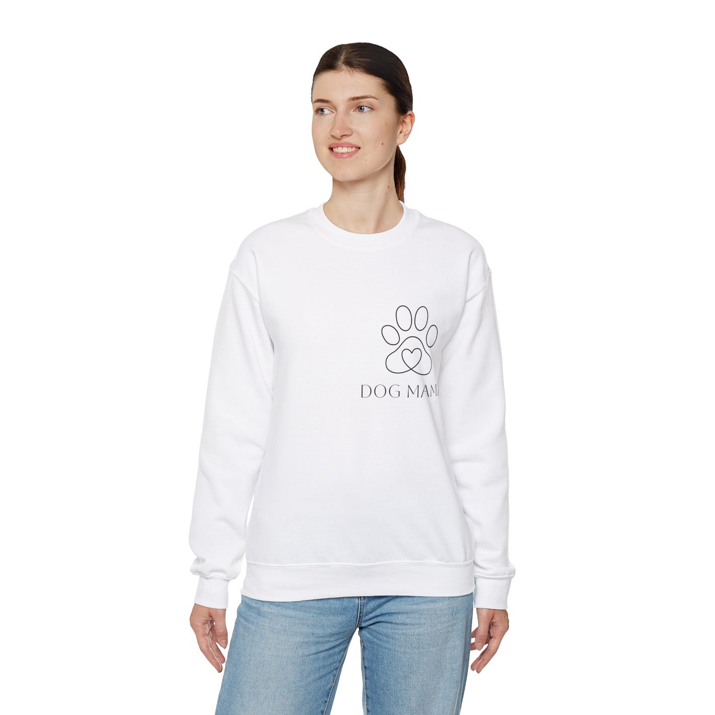 DOG MAMA Unisex Heavy Blend™ Crewneck Sweatshirt