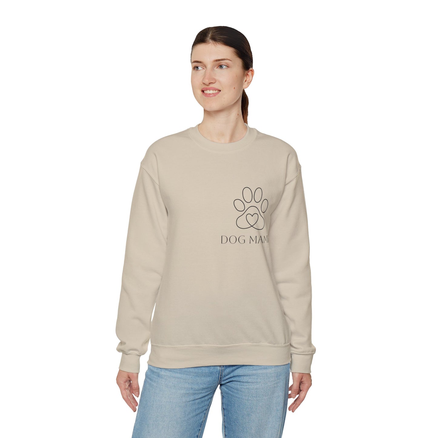 DOG MAMA Unisex Heavy Blend™ Crewneck Sweatshirt