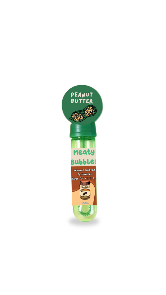 Peanut butter meaty bubbles new style bottle