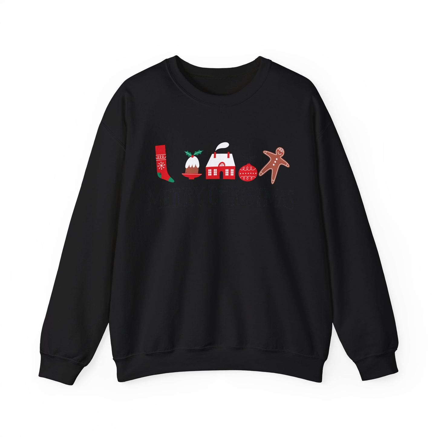 Merry Christmas Unisex Heavy Blend™ Crewneck Sweatshirt