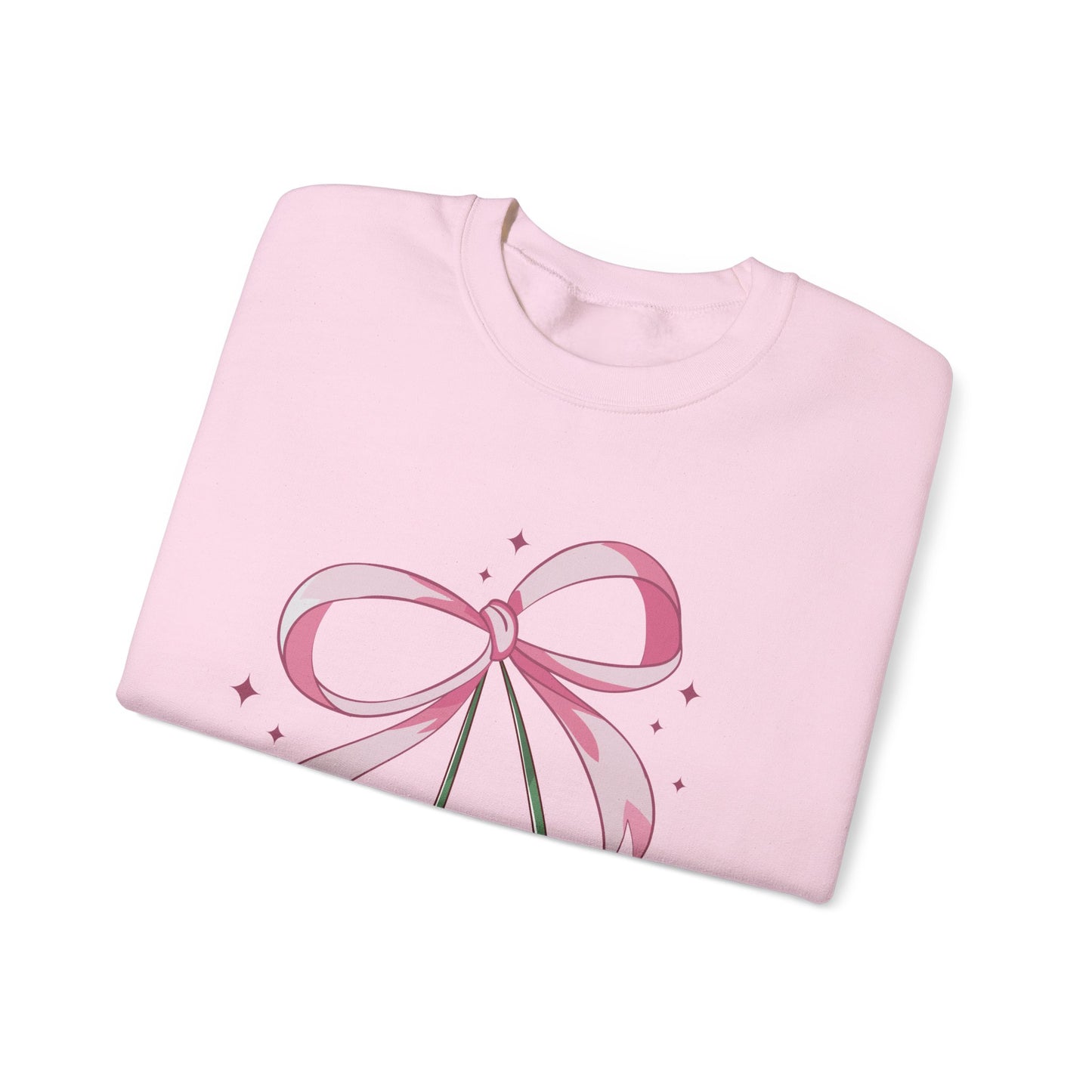 Cute Cherry Bow Unisex Heavy Blend™ Crewneck Sweatshirt