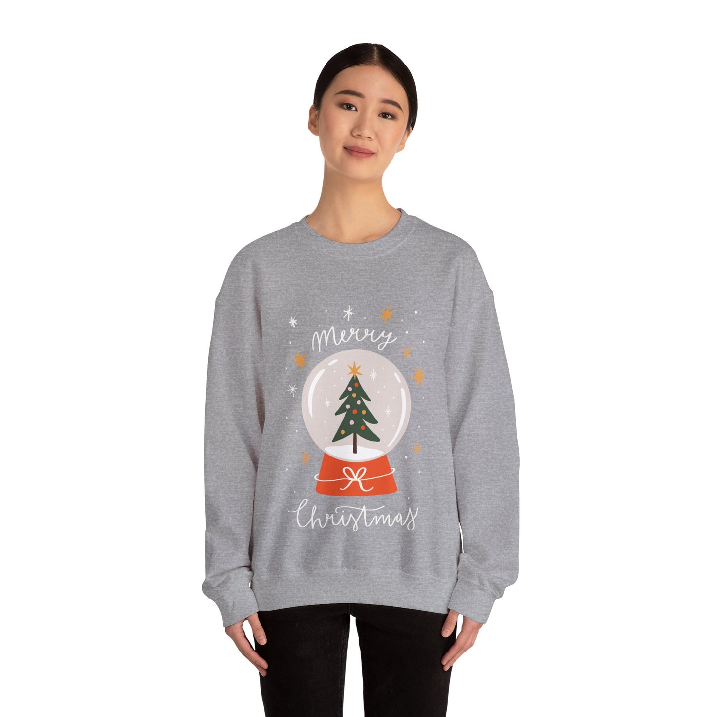 Merry Christmas Unisex Heavy Blend™ Crewneck Sweatshirt