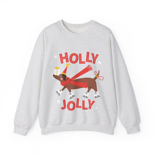 Holly Jolly Unisex Heavy Blend™ Crewneck Sweatshirt