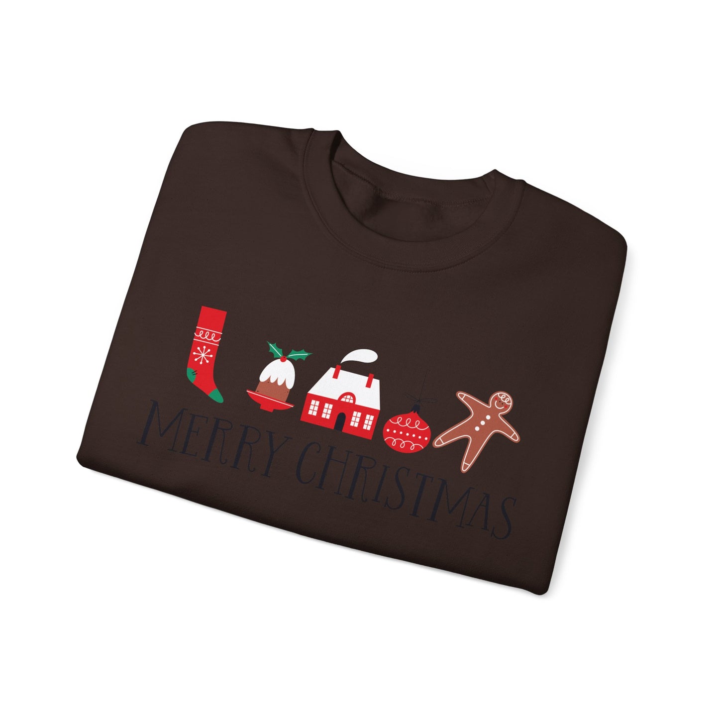 Merry Christmas Unisex Heavy Blend™ Crewneck Sweatshirt