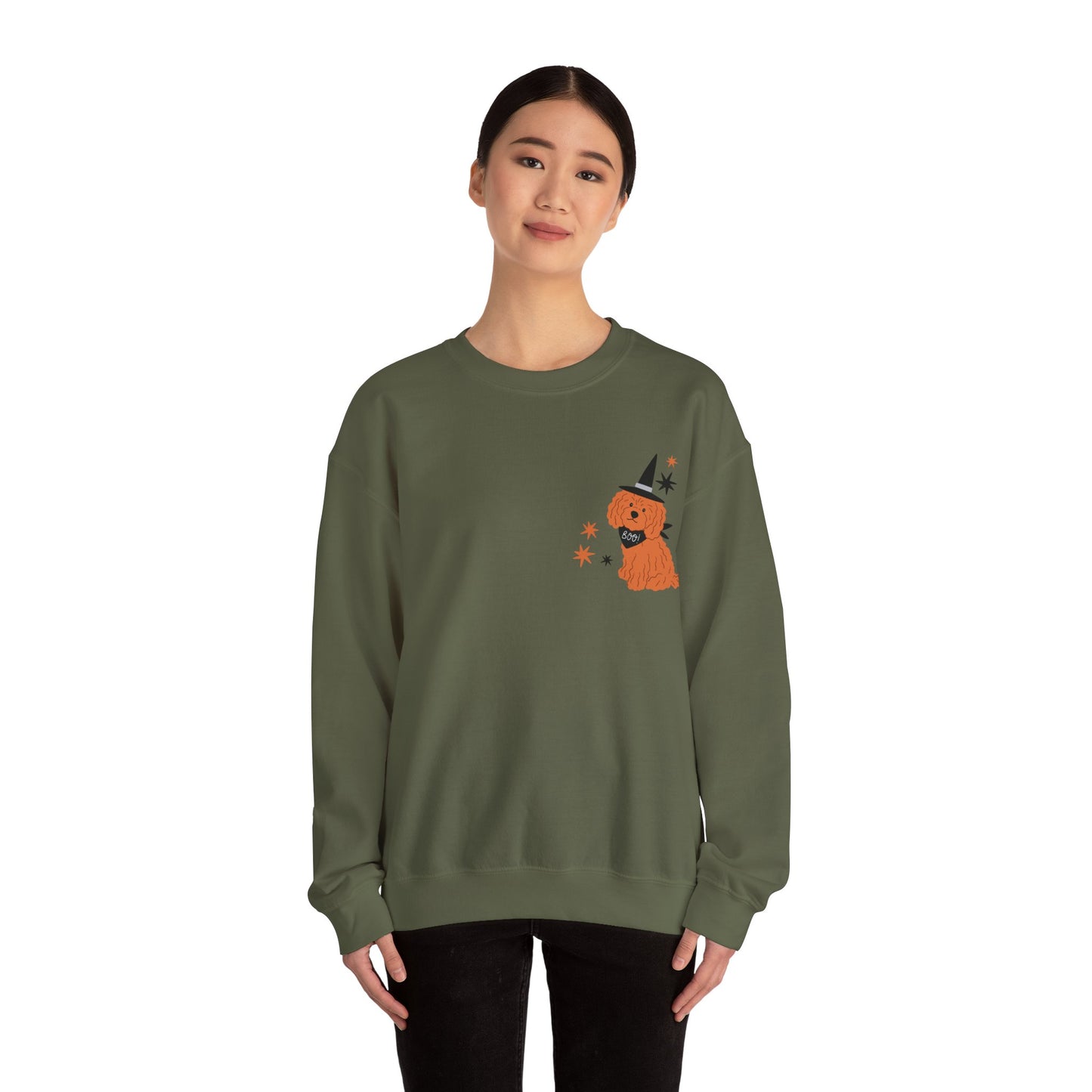 Boo Dog Unisex Heavy Blend™ Crewneck Sweatshirt