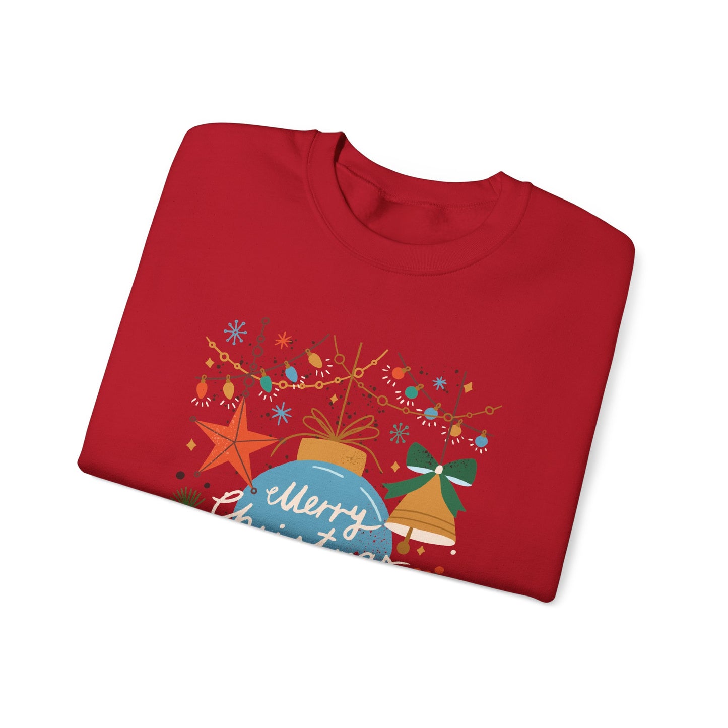 Merry Christmas & happy new year  Unisex Heavy Blend™ Crewneck Sweatshirt