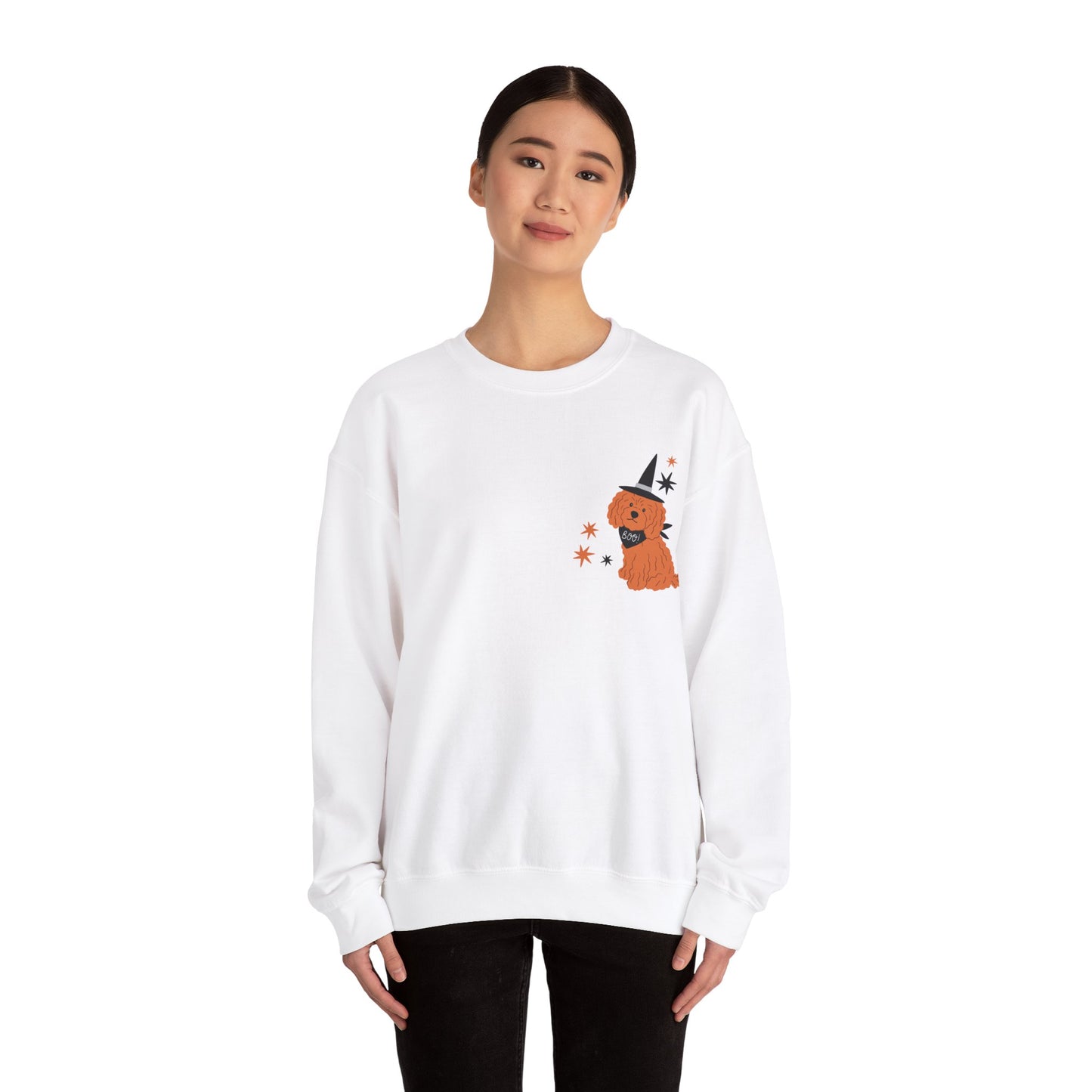 Boo Dog Unisex Heavy Blend™ Crewneck Sweatshirt