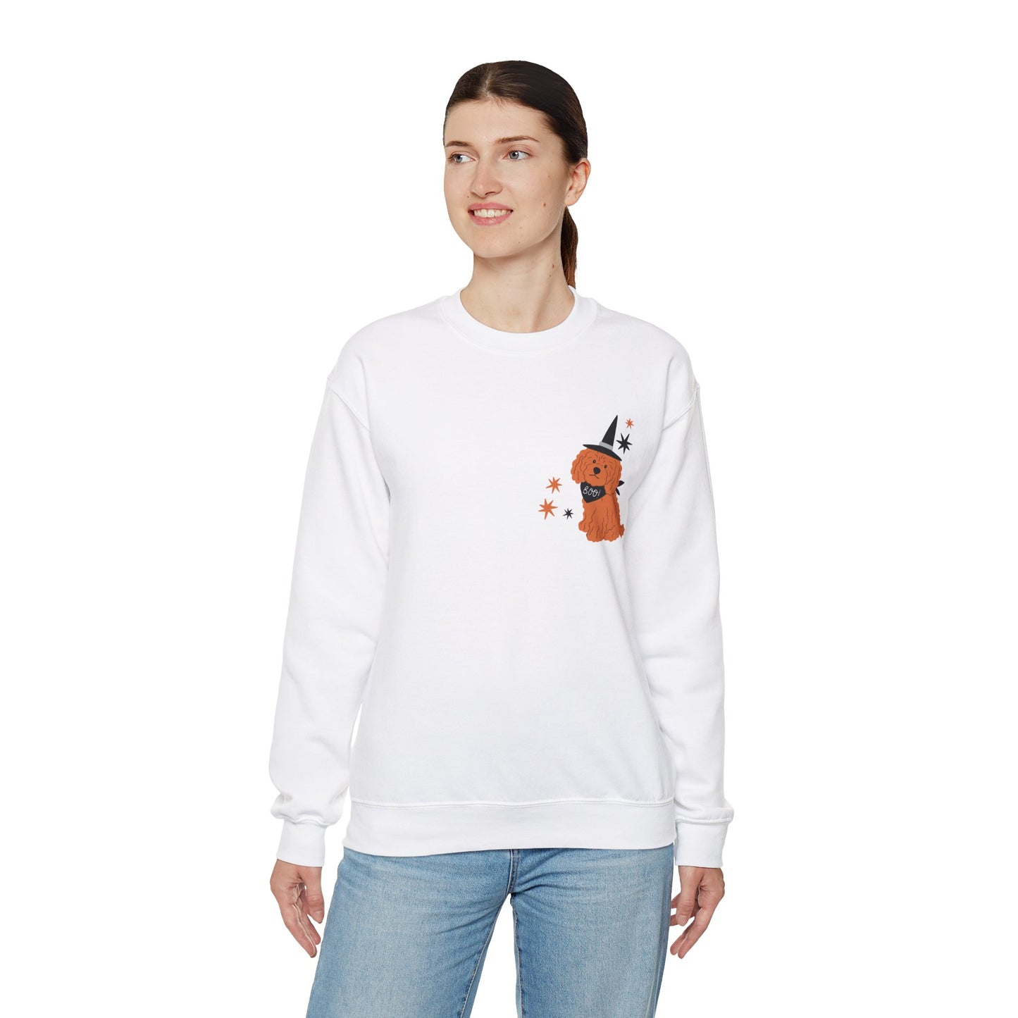 Boo Dog Unisex Heavy Blend™ Crewneck Sweatshirt