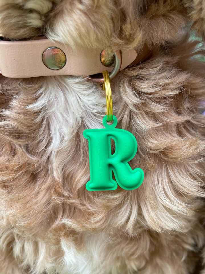 Green Letter Tag