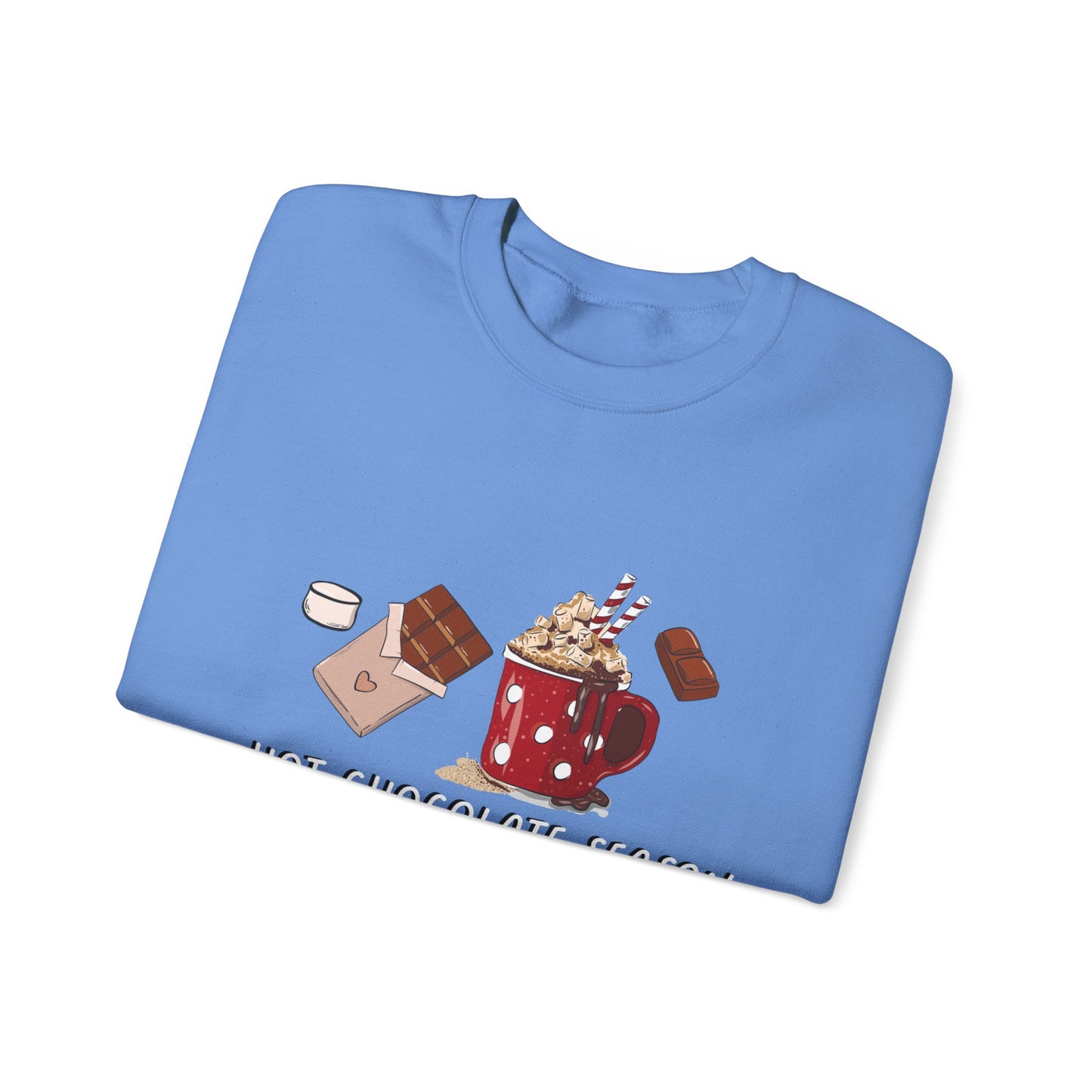 Hot Chocolate Season Unisex Heavy Blend™ Crewneck Sweatshirt