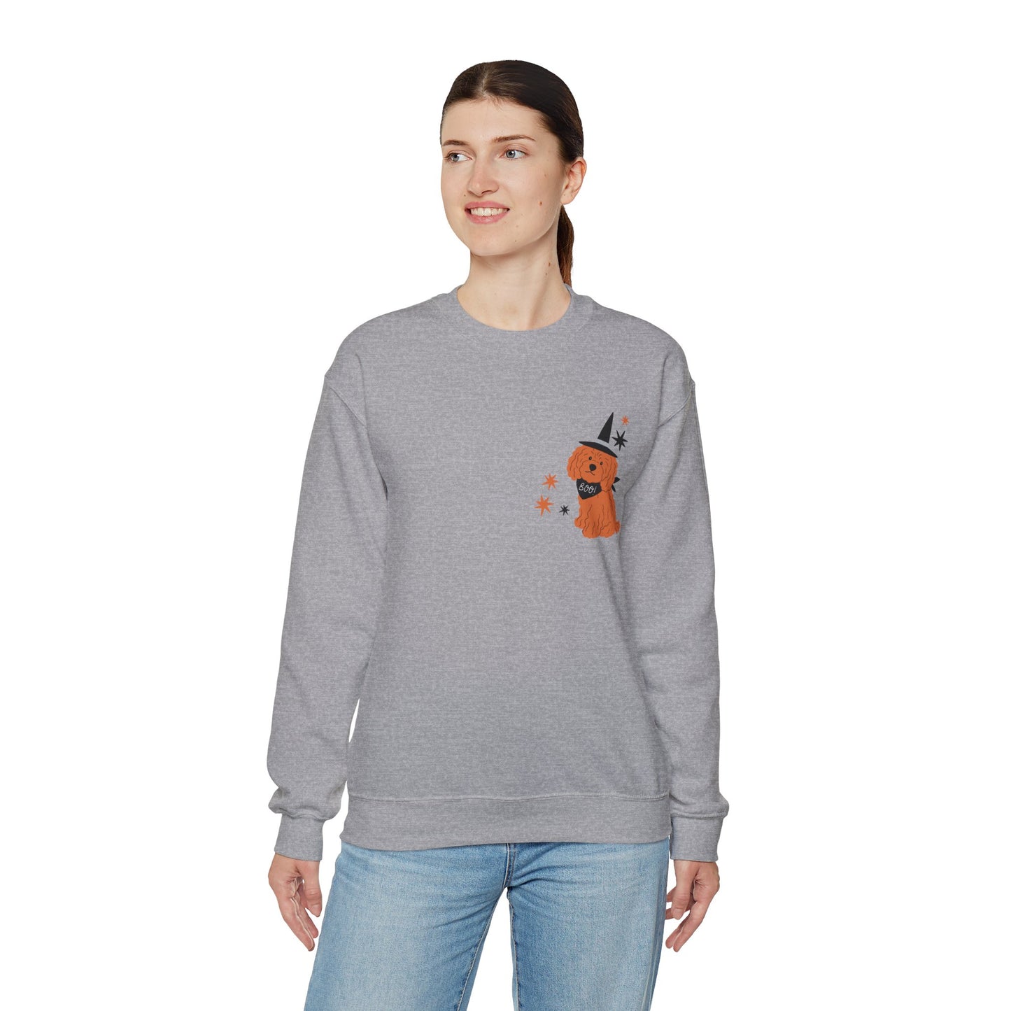 Boo Dog Unisex Heavy Blend™ Crewneck Sweatshirt