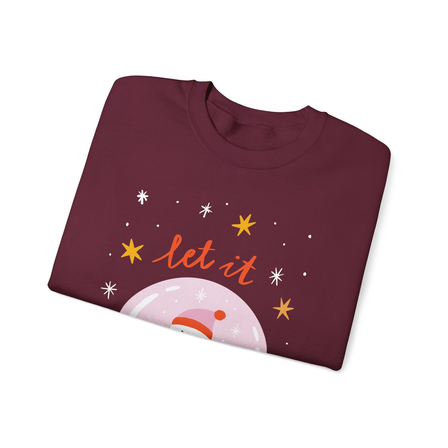 Let it snow  Unisex Heavy Blend™ Crewneck Sweatshirt